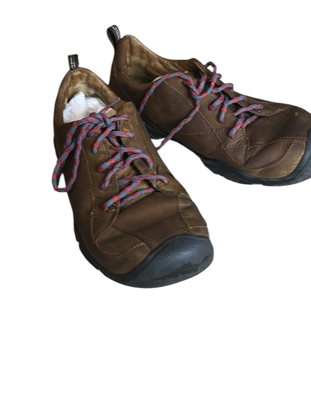 Keen Men's Brown Leather Walking Shoes Size 11.5